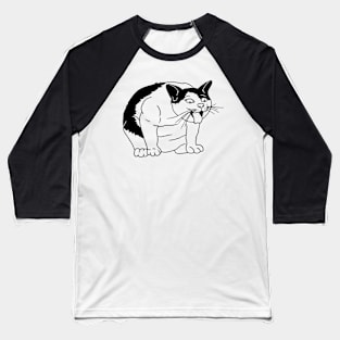 CAT tongue Baseball T-Shirt